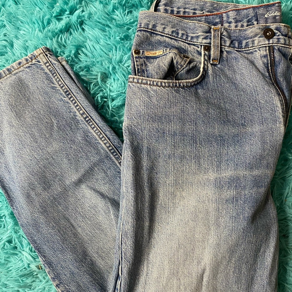 Eddie Bauer loose fit vintage jeans